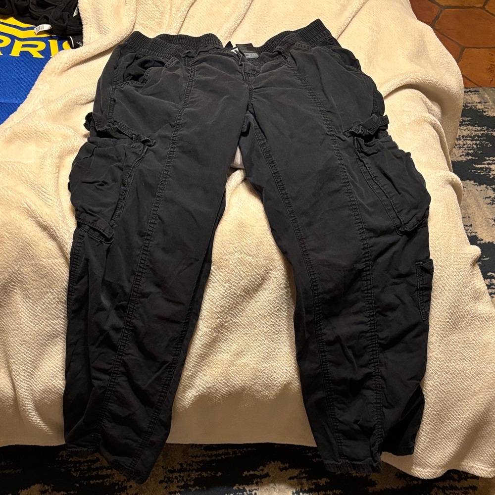 Black Cargo Pants